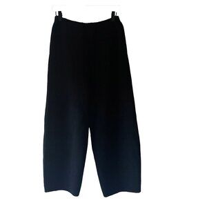 Oyuna‎ 100 Percent Thick Cashmere Black Pants No Flaws Size Medium